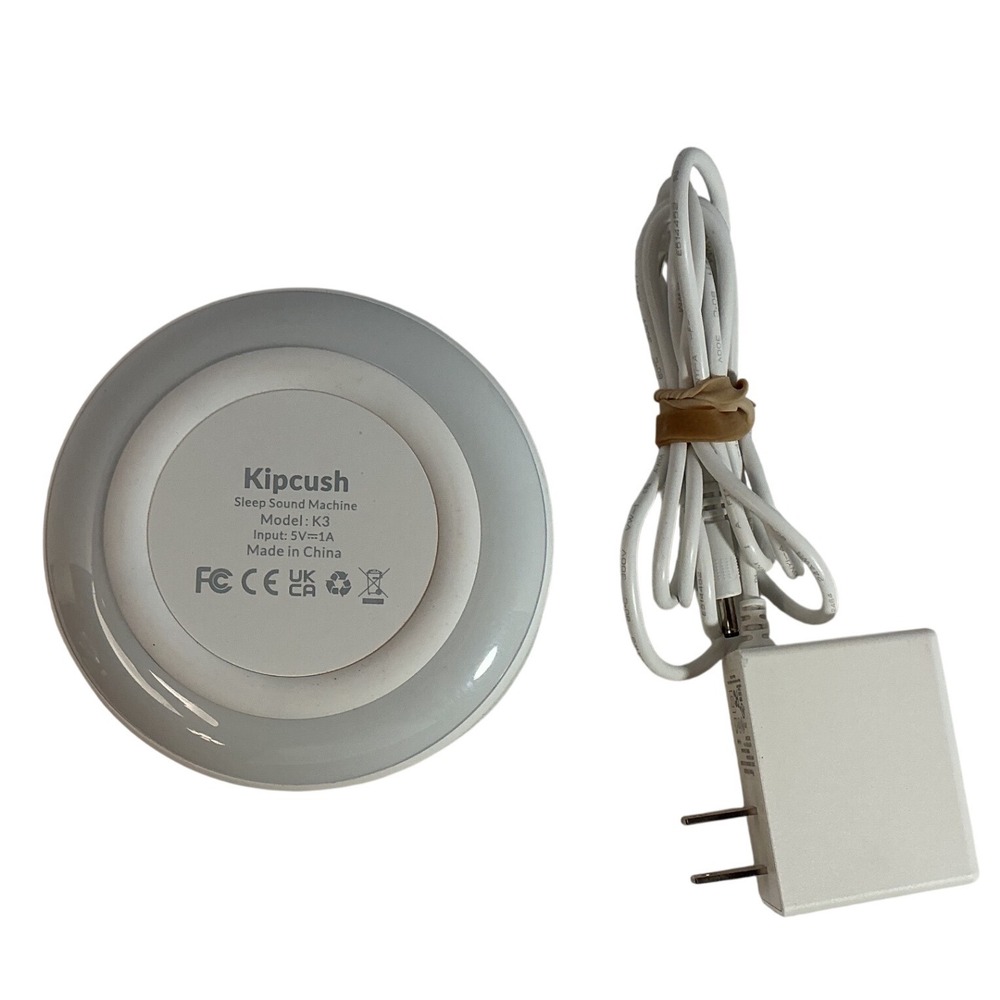 Kipcush K3 Sleep Sound Machine White Noise Fan Nature Sounds with Power Adapter - Picture 3 of 5
